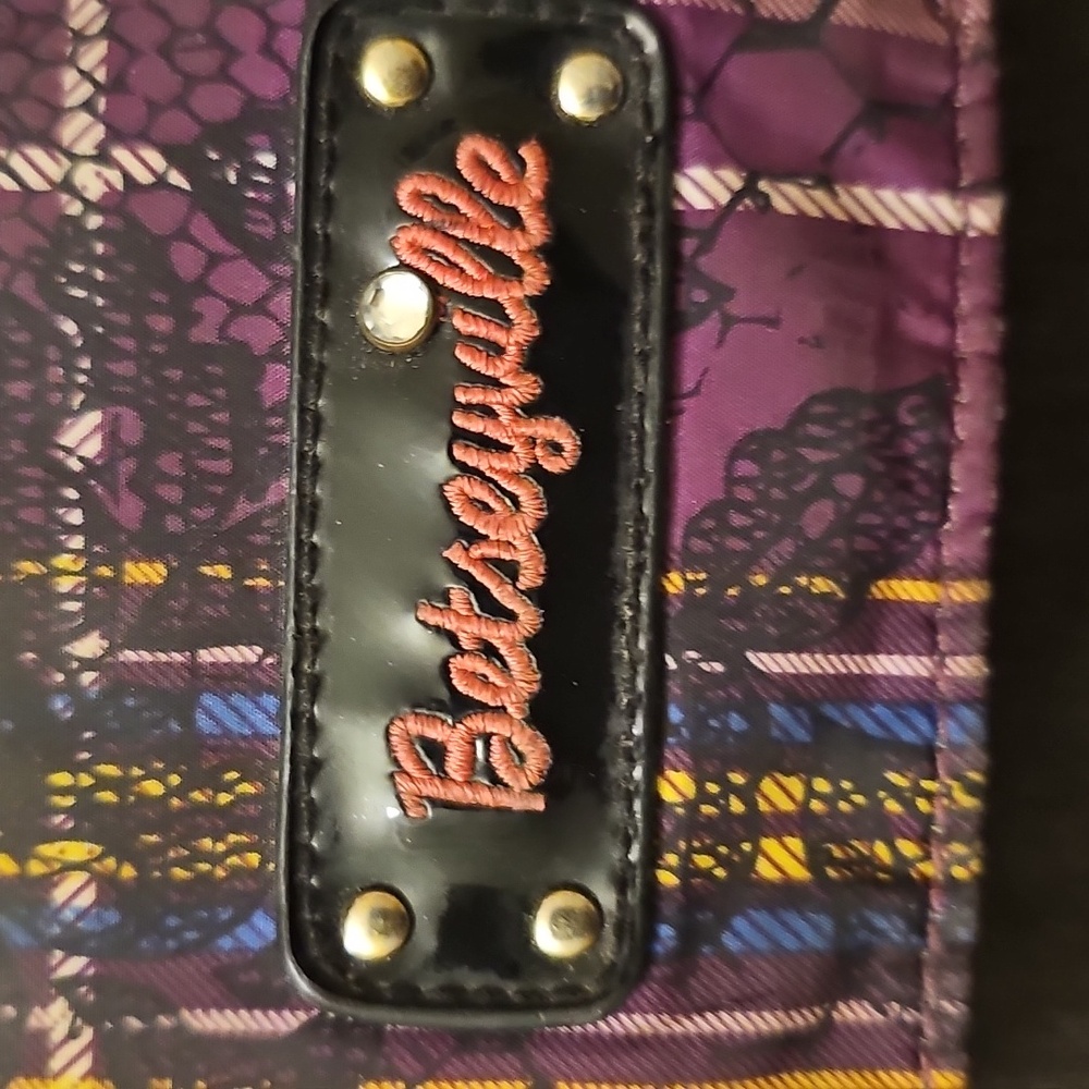 Vintage Betsey Johnson Betseyville Plaid Crossbody Bag - Picture 4 of 12
